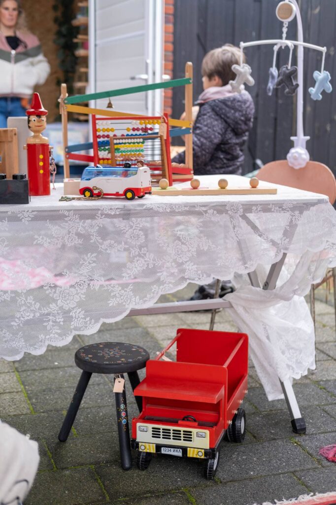 garageverkoop organiseren thuis