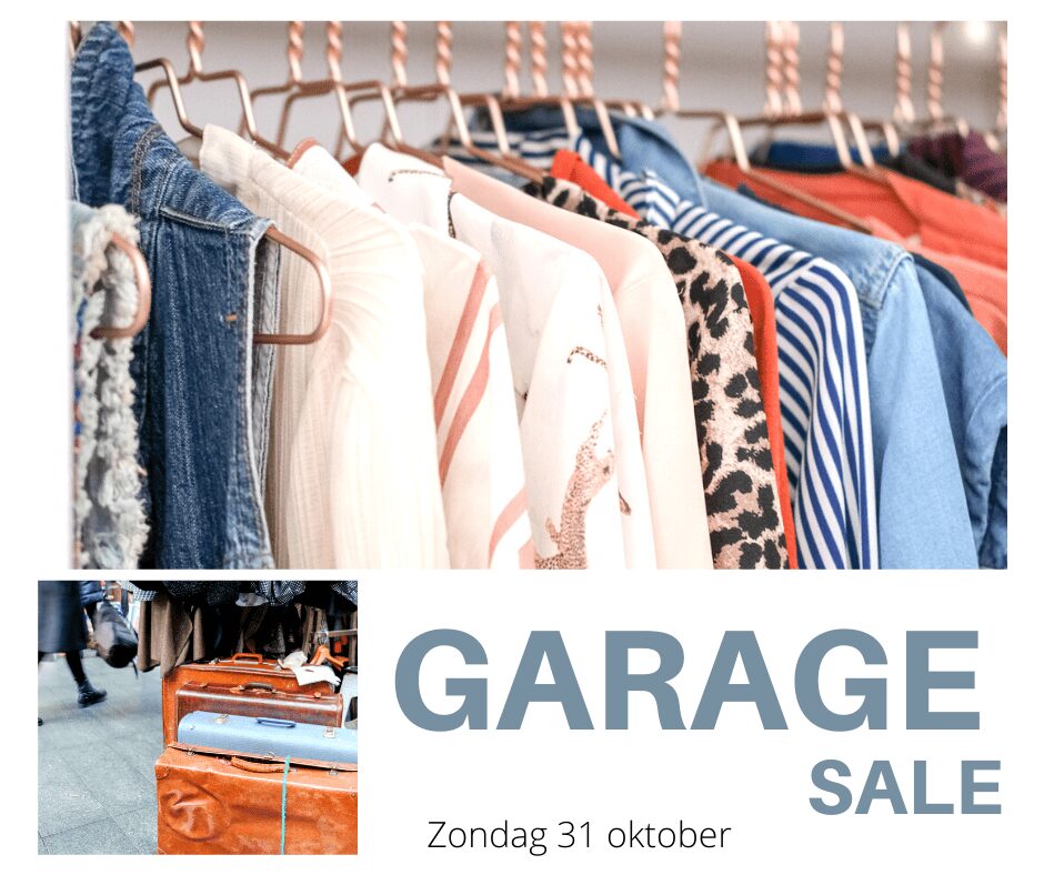 voorbeeld uitnodiging garagesale