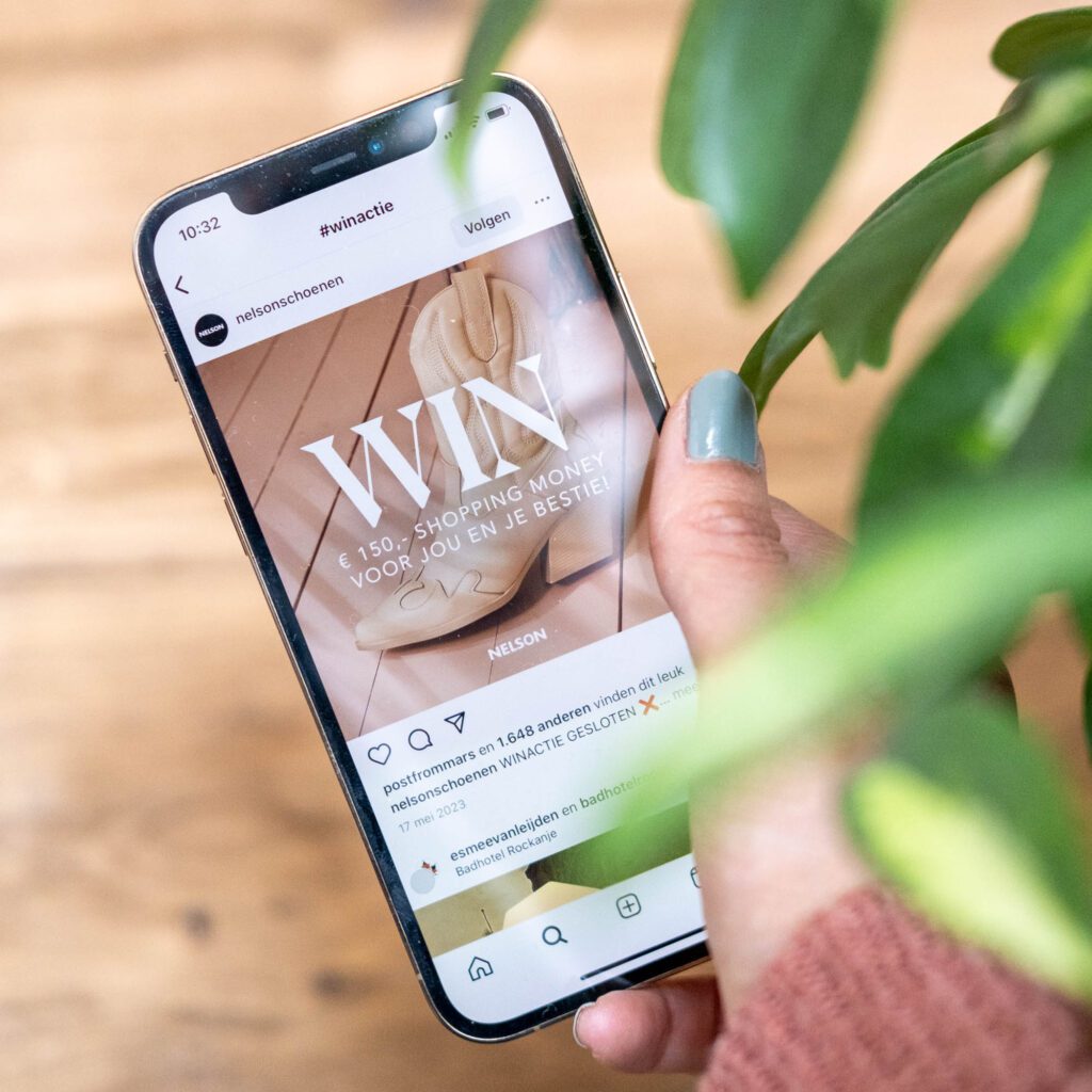 winacties op Instagram