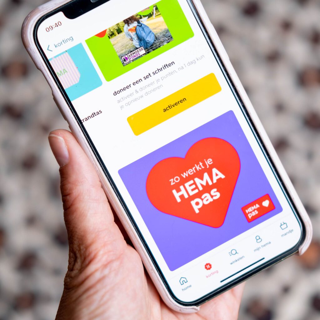 voordelen HEMA klantenpas